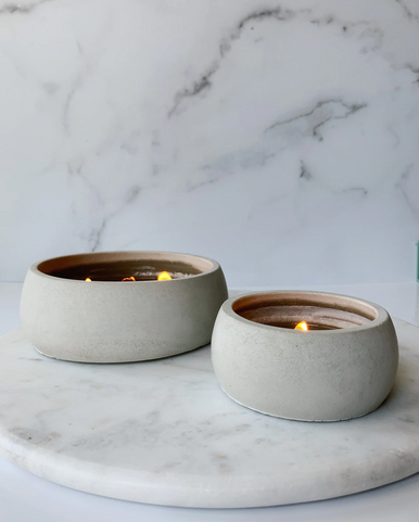 Concrete Candle (Natural) - Take a Hike