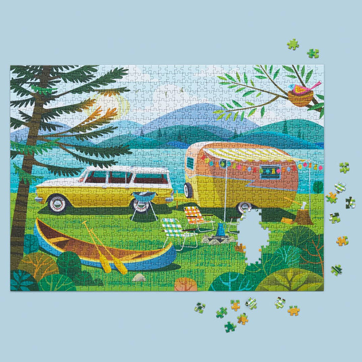 Happy Camper 1000 Piece Puzzle