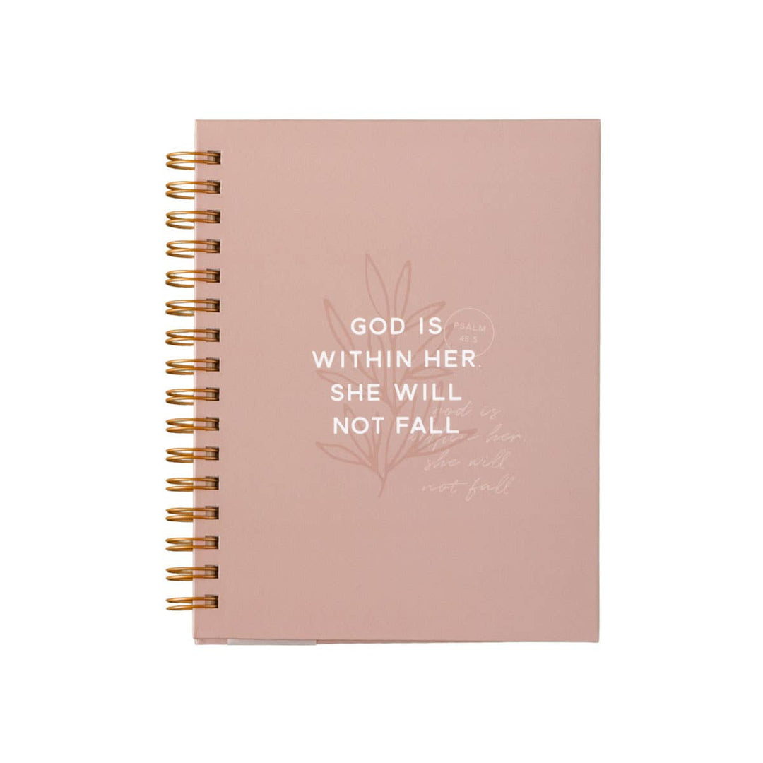 Hardcover Journal - God is Within Her