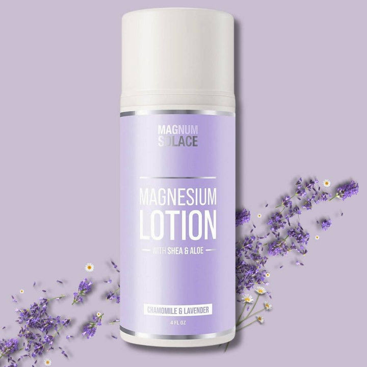 Magnesium Lotion - Chamomile and Lavender, Aloe, and Shea