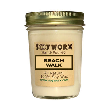 Soyworx Mason Jar Candle - Beach Walk