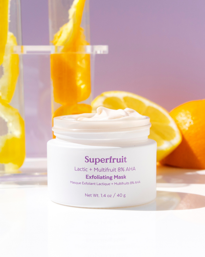 Superfruit Lactic + Multifruit 8% AHA Exfoliating Mask