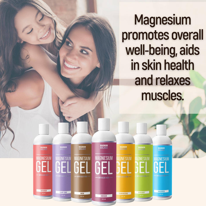 Magnesium Gel with Aloe | Massage Gel for Leg & Muscle Cramp