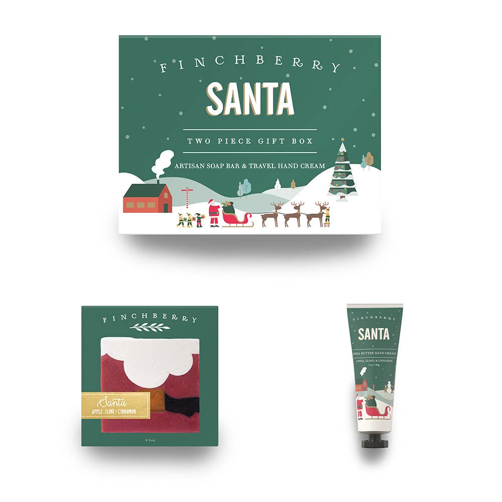 Christmas Gift Box - Santa