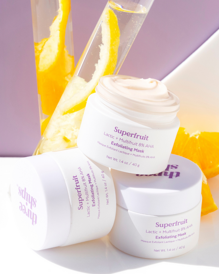 Superfruit Lactic + Multifruit 8% AHA Exfoliating Mask