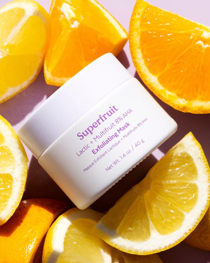 Superfruit Lactic + Multifruit 8% AHA Exfoliating Mask