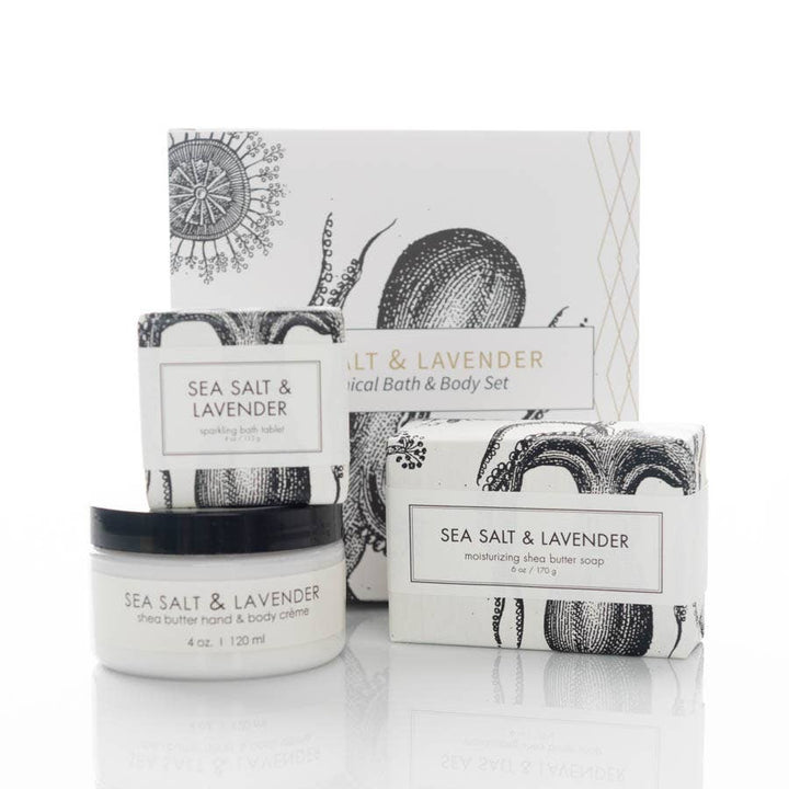 Gift Set - Sea Salt & Lavender Botanical