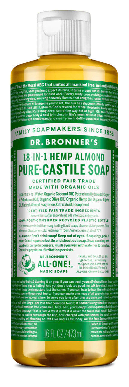 Pure-Castille Liquid Soap - Almond