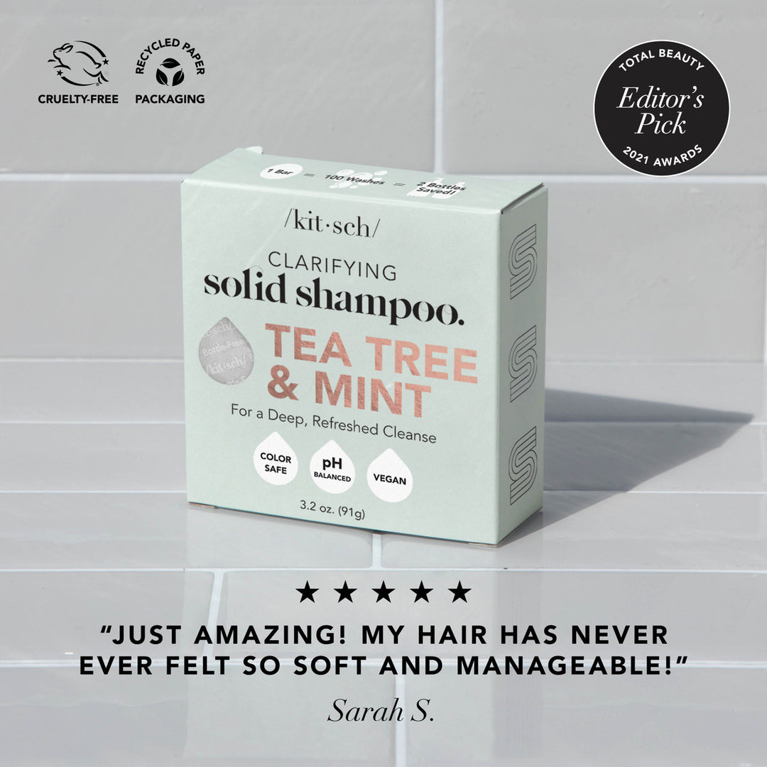 Shampoo Bar - Tea Tree + Mint Clarifying