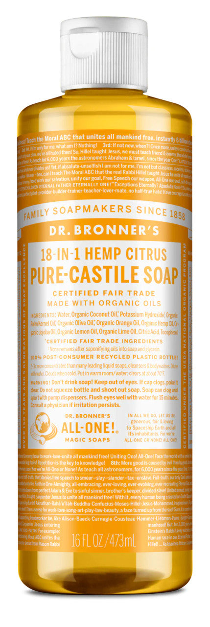 Pure-Castille Liquid Soap - Citrus