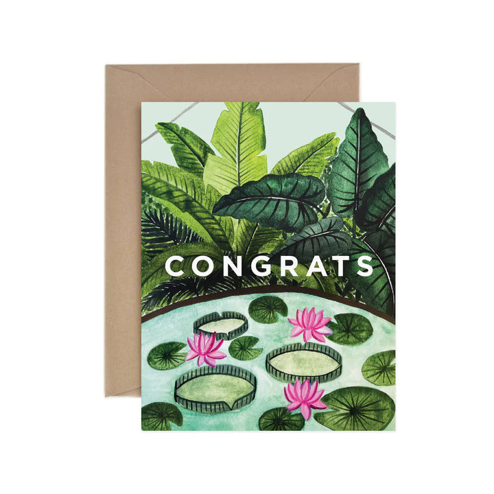 Congrats Conservatory Greeting Card