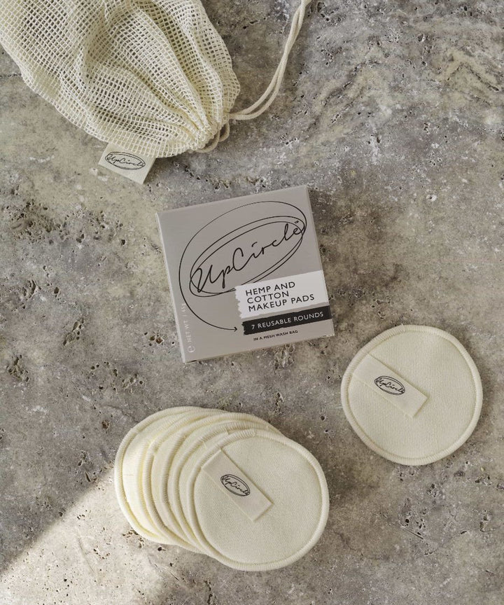 Hemp and Cotton Makeup Pads