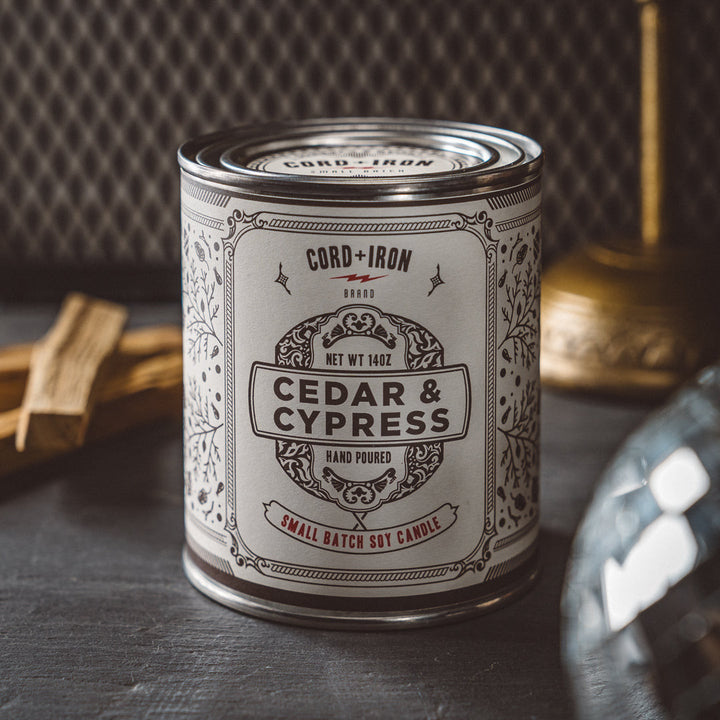 Premium Soy Candle (Limited Edition) - Cedar & Cypress