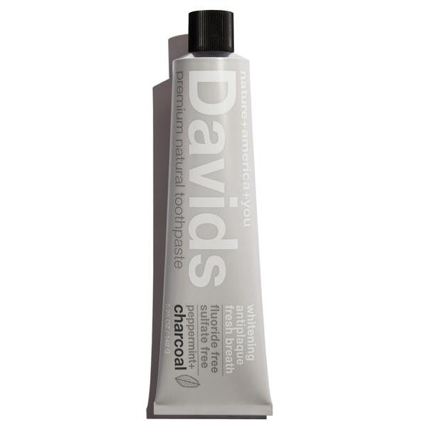 Davids Premium Natural Toothpaste - Charcoal