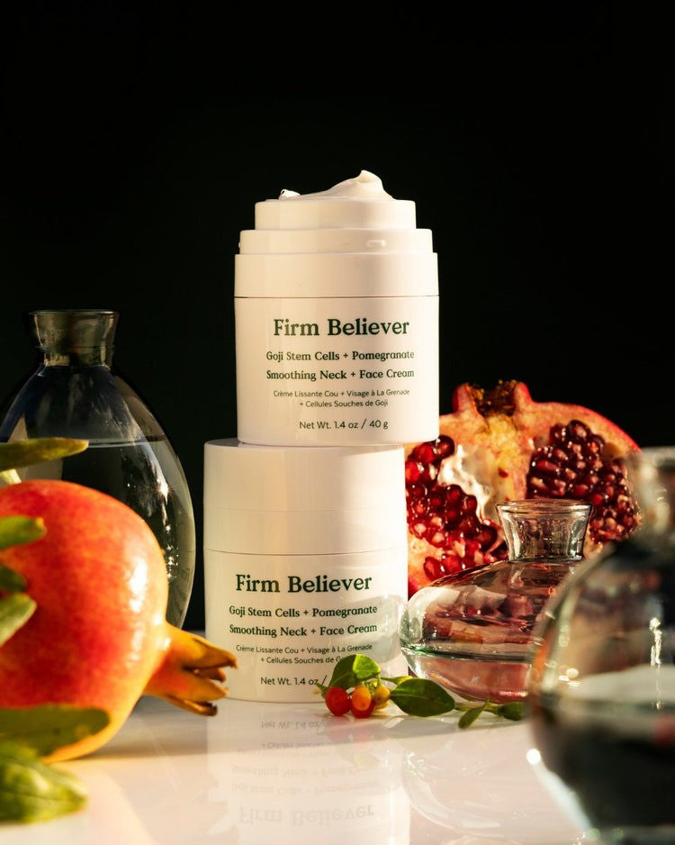 Firm Believer Goji Stem Cell + Pomegranate Smoothing Neck + Face Cream