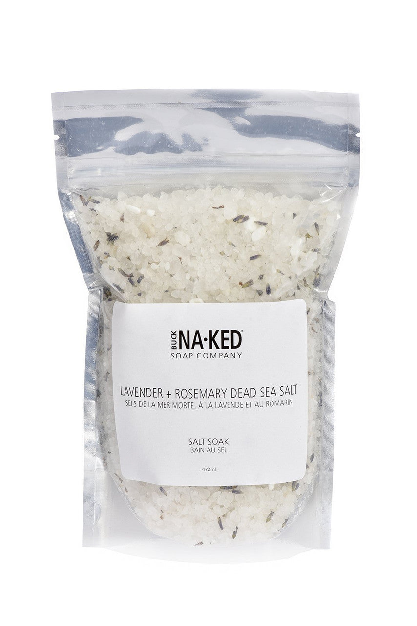 Bath Soak - Lavender + Rosemary Dead Sea Salt