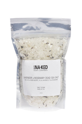 Bath Soak - Lavender + Rosemary Dead Sea Salt