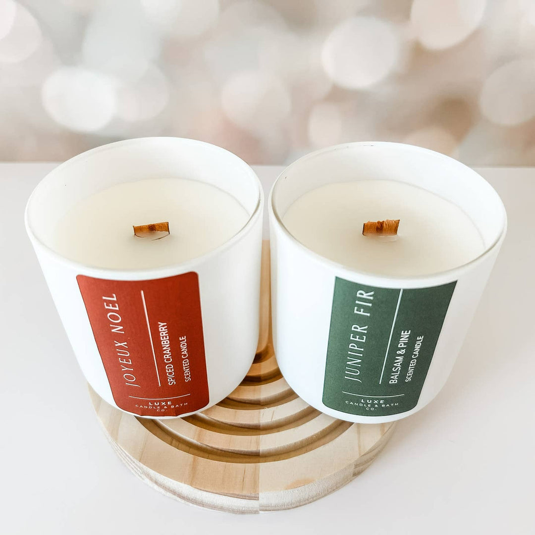 Holiday Candle-Joyeux Noel