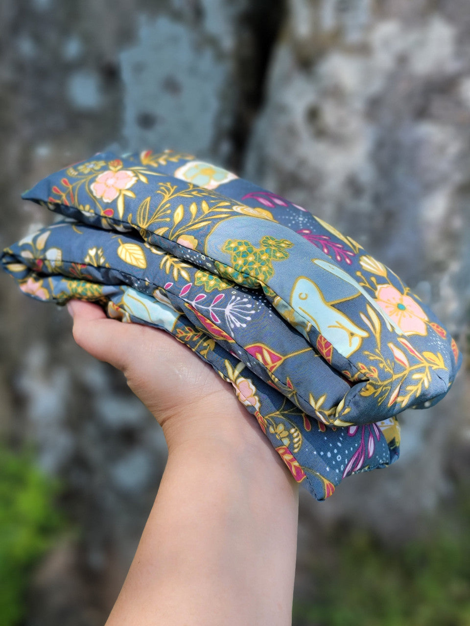 Aromatherapy Hot/Cold Weighted Eye Pillow - Moon Stories