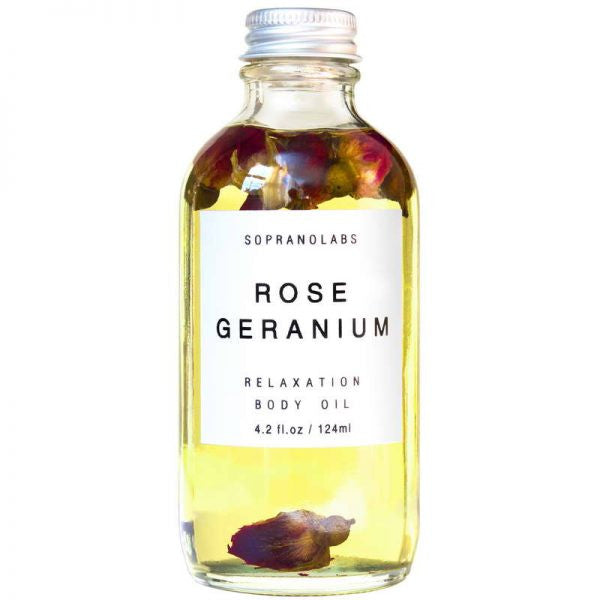 Body Oil-Rose Geranium Relaxation