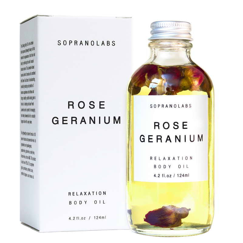 Body Oil-Rose Geranium Relaxation