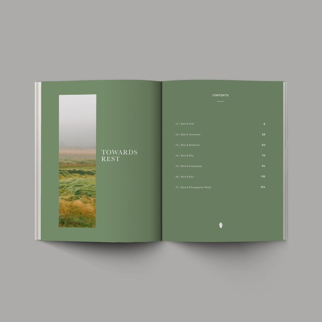 Towards Rest Softcover Book