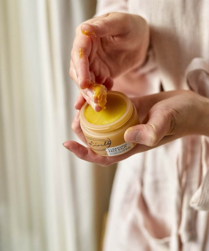 Cleansing Face Balm w/ Apricot Powder