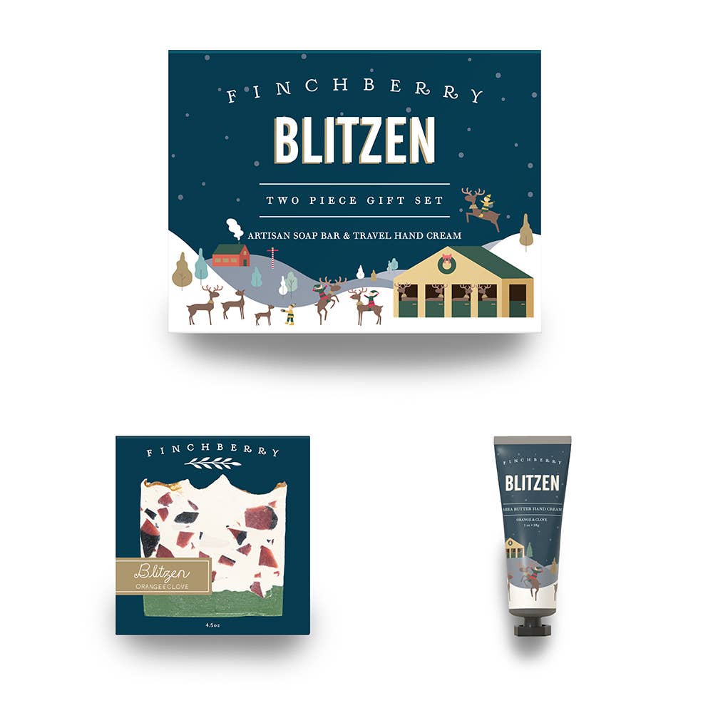 Christmas Gift Box - Blitzen