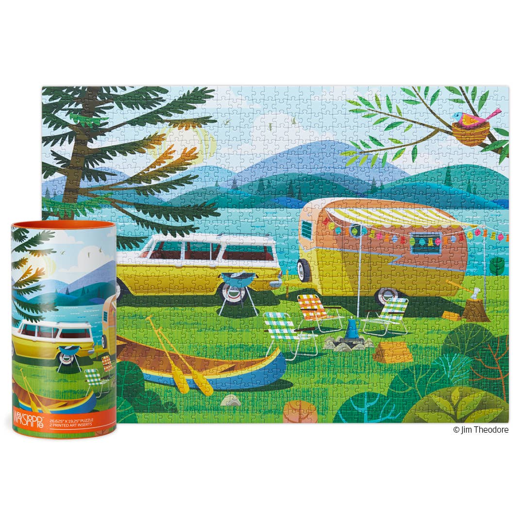 Happy Camper 1000 Piece Puzzle