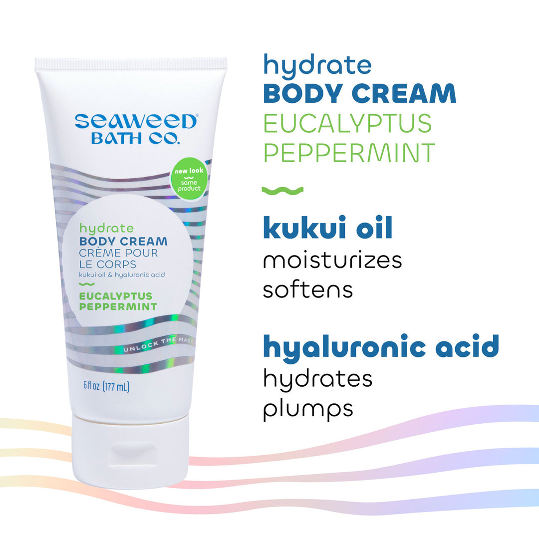 Body Cream - Eucalyptus & Peppermint (Hydrate)