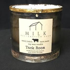 Milk Barn Metal Candle - Tack Room