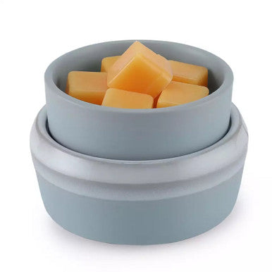 BLUE TWO TONE WAX WARMER