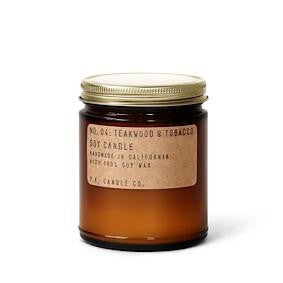 Standard Soy Candle - Teakwood & Tobacco