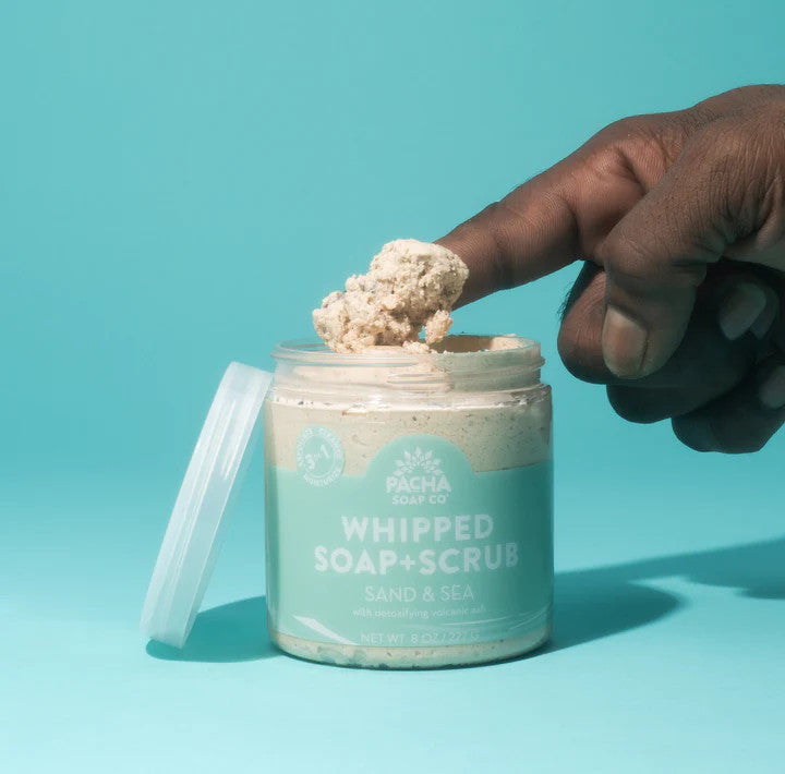 Whipped Soap + Scrub - Sand & Sea