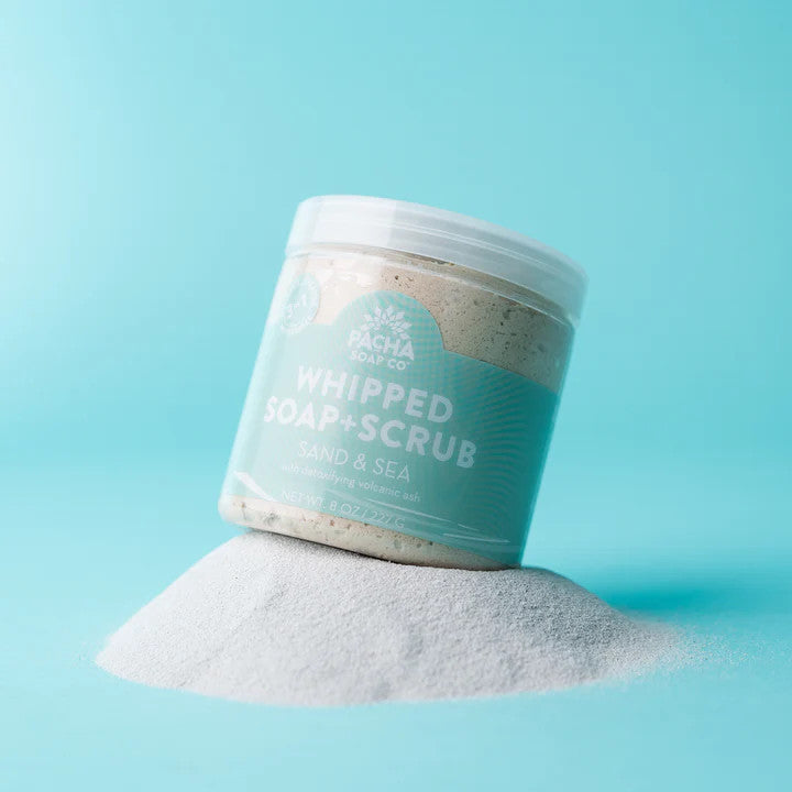 Whipped Soap + Scrub - Sand & Sea