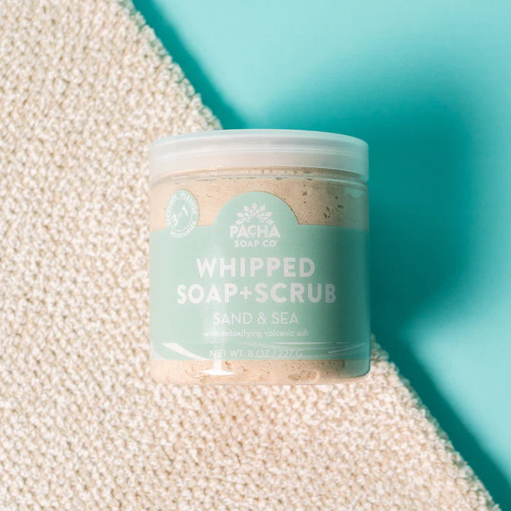 Whipped Soap + Scrub - Sand & Sea