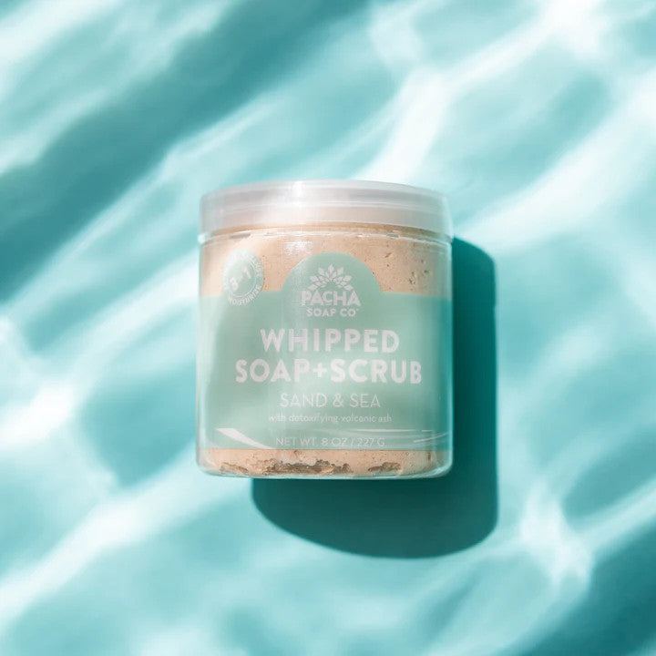 Whipped Soap + Scrub - Sand & Sea