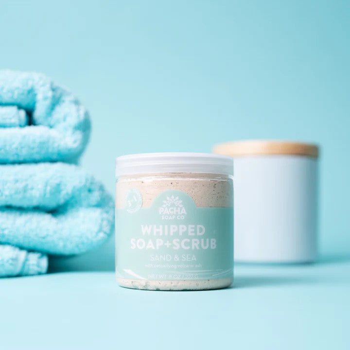 Whipped Soap + Scrub - Sand & Sea