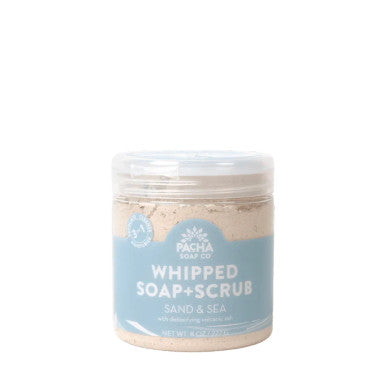 Whipped Soap + Scrub - Sand & Sea